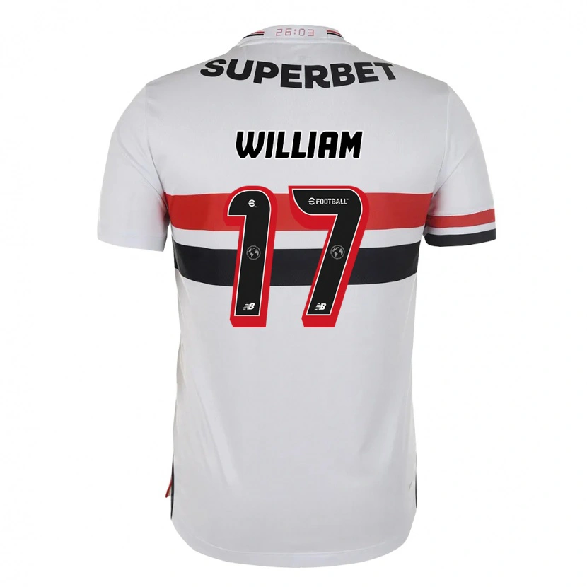 Danxen Men William #17 Red Black White Home Jersey 2025/26 T-Shirt