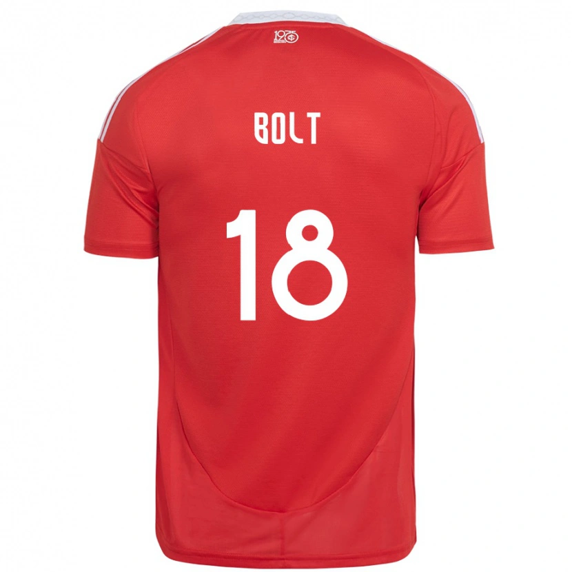 Danxen Men Tamara Bolt #18 Red White Home Jersey 2025/26 T-Shirt