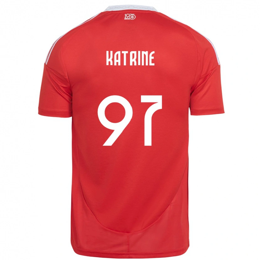 Danxen Men Katrine #97 Red White Home Jersey 2025/26 T-Shirt