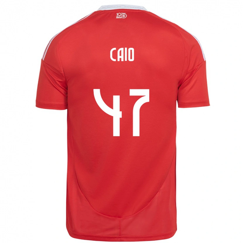 Danxen Men Caio Vidal #47 Red White Home Jersey 2025/26 T-Shirt