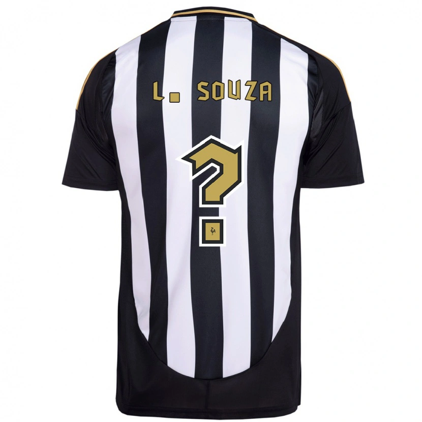 Danxen Men Lucas Souza #0 White Black Home Jersey 2025/26 T-Shirt