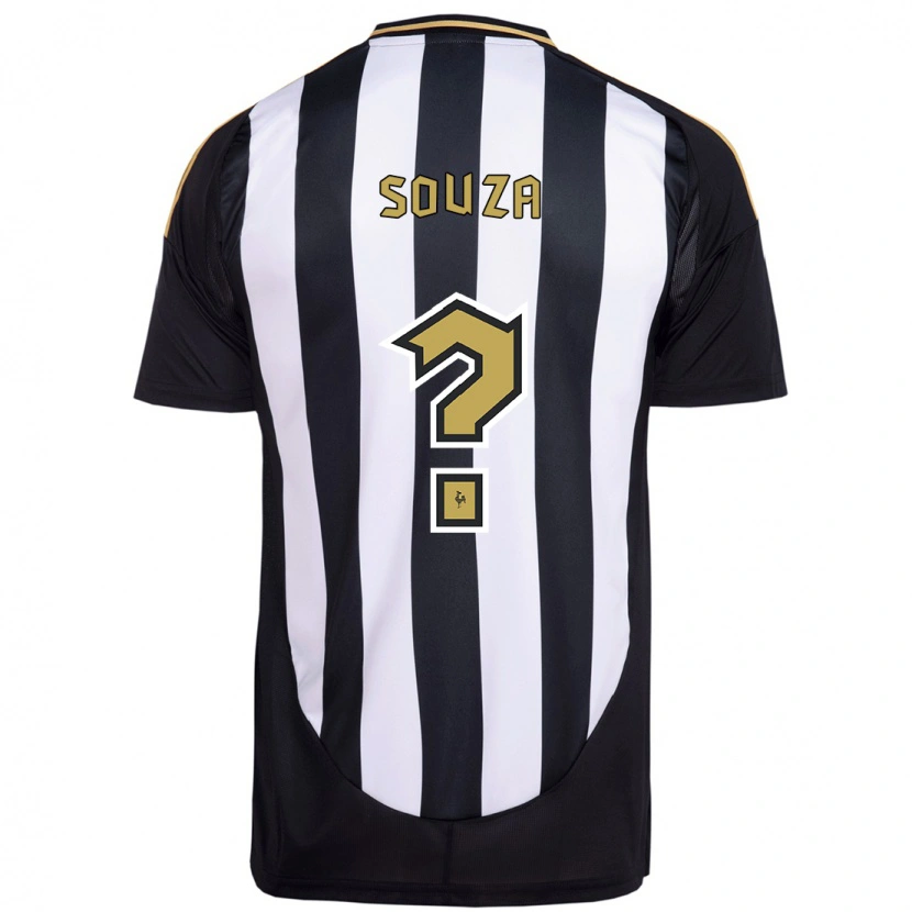 Danxen Men Alisson Souza #0 White Black Home Jersey 2025/26 T-Shirt