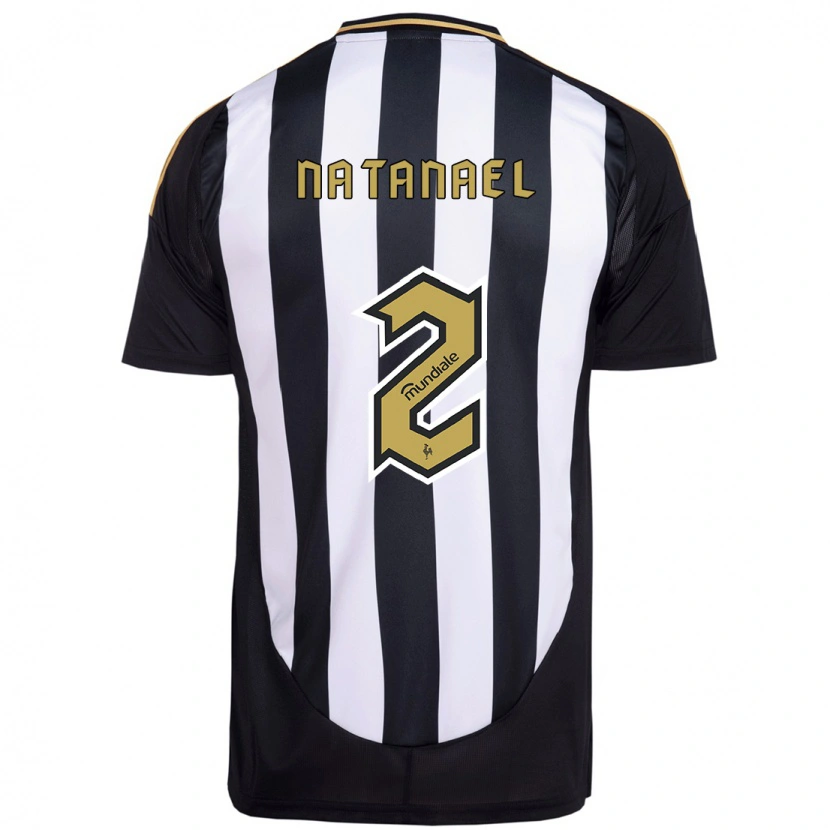 Danxen Men Natanael #2 White Black Home Jersey 2025/26 T-Shirt