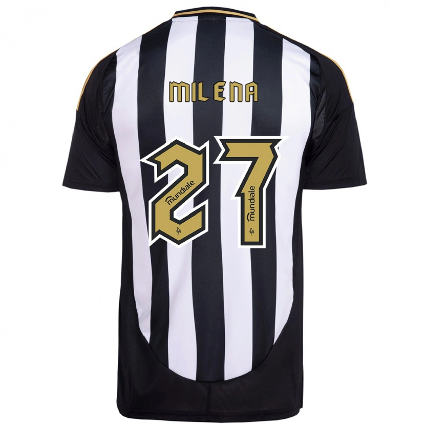 Danxen Men Milena #27 White Black Home Jersey 2025/26 T-Shirt