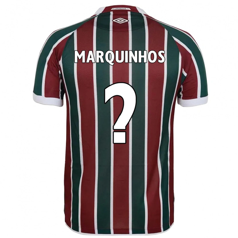 Danxen Men Marquinhos #0 Green Maroon White Home Jersey 2025/26 T-Shirt