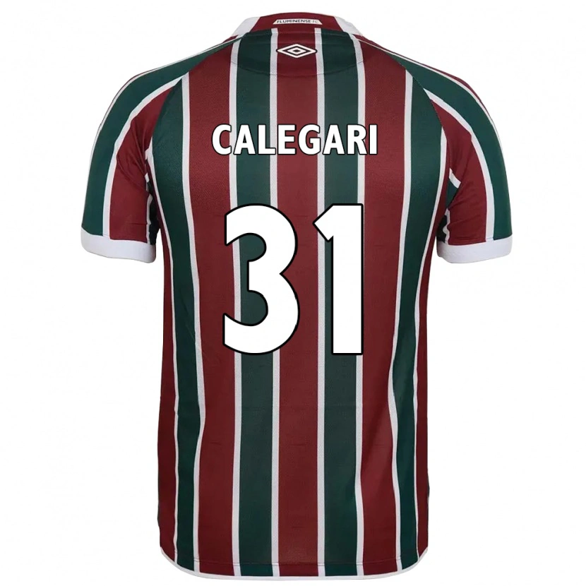 Danxen Men Calegari #31 Green Maroon White Home Jersey 2025/26 T-Shirt