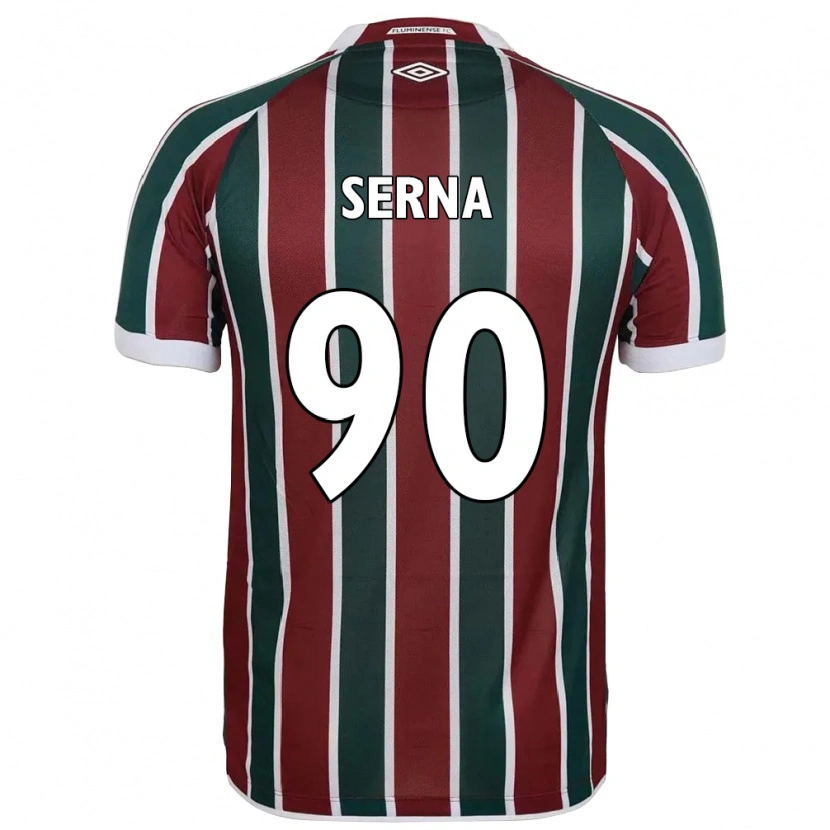 Danxen Men Kevin Serna #90 Green Maroon White Home Jersey 2025/26 T-Shirt