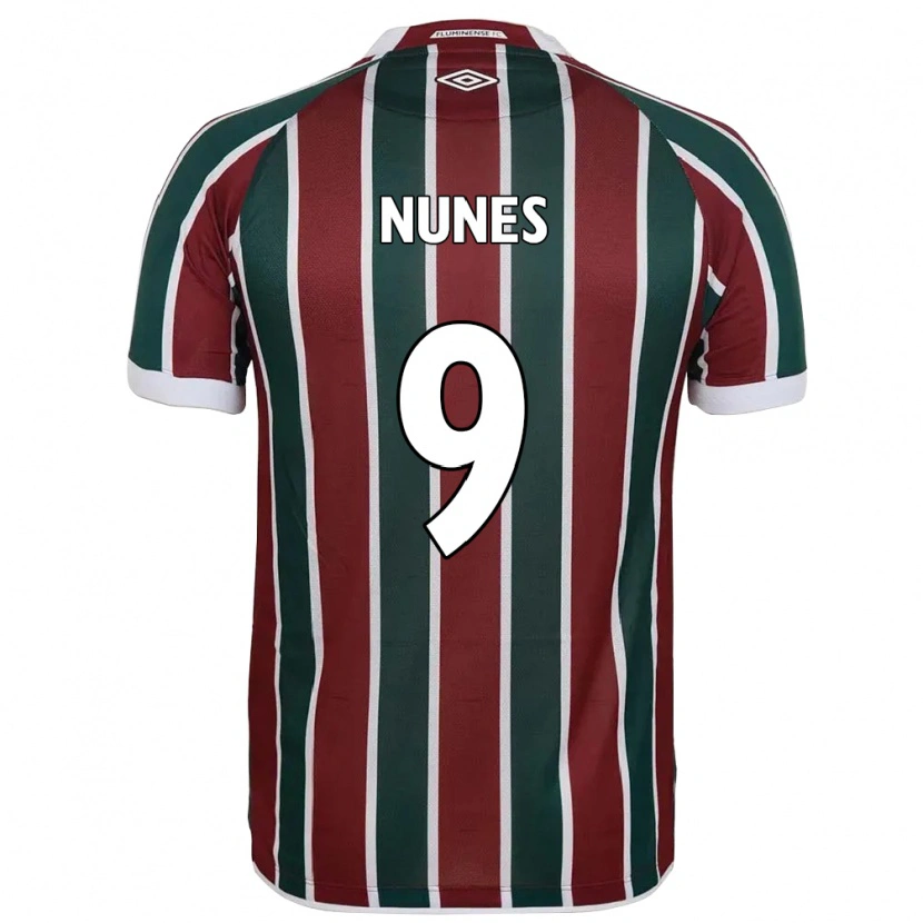 Danxen Men Carla Nunes #9 Green Maroon White Home Jersey 2025/26 T-Shirt