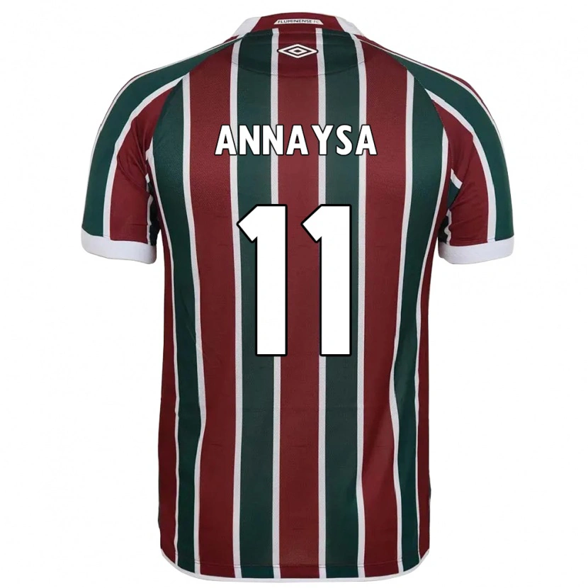 Danxen Men Annaysa #11 Green Maroon White Home Jersey 2025/26 T-Shirt