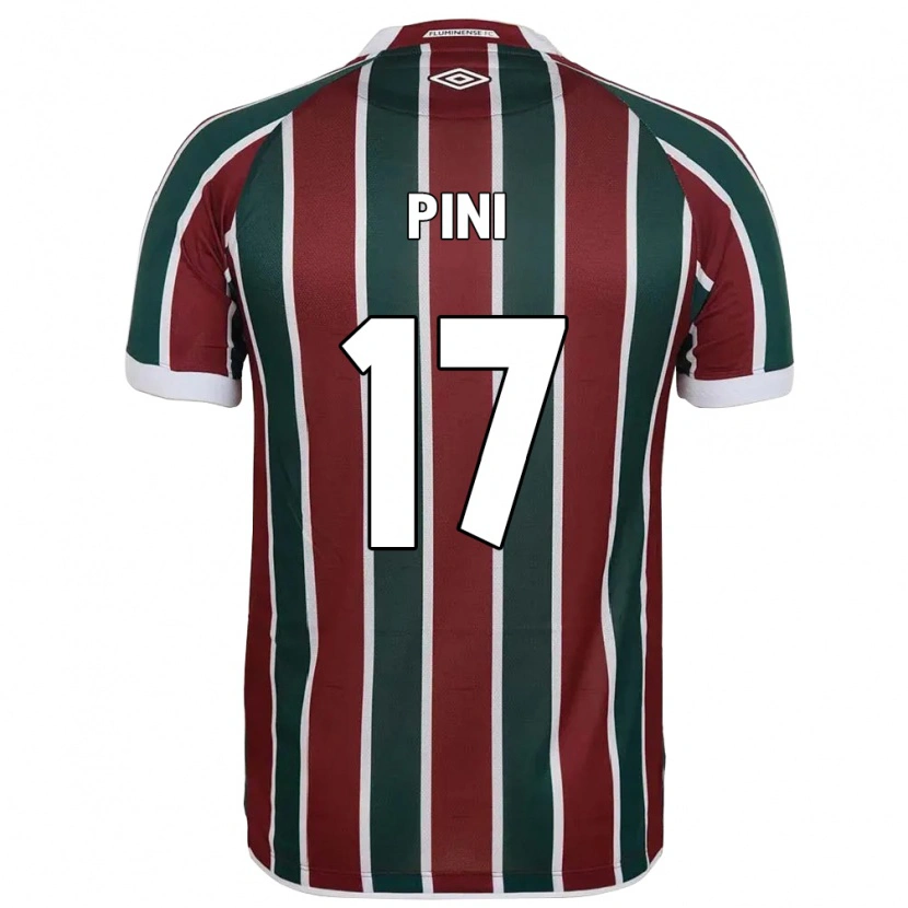 Danxen Men Camila Pini #17 Green Maroon White Home Jersey 2025/26 T-Shirt