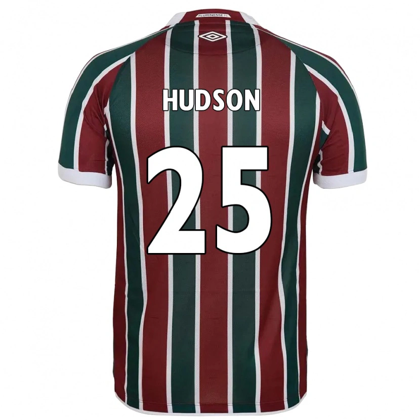 Danxen Men Hudson #25 Green Maroon White Home Jersey 2025/26 T-Shirt