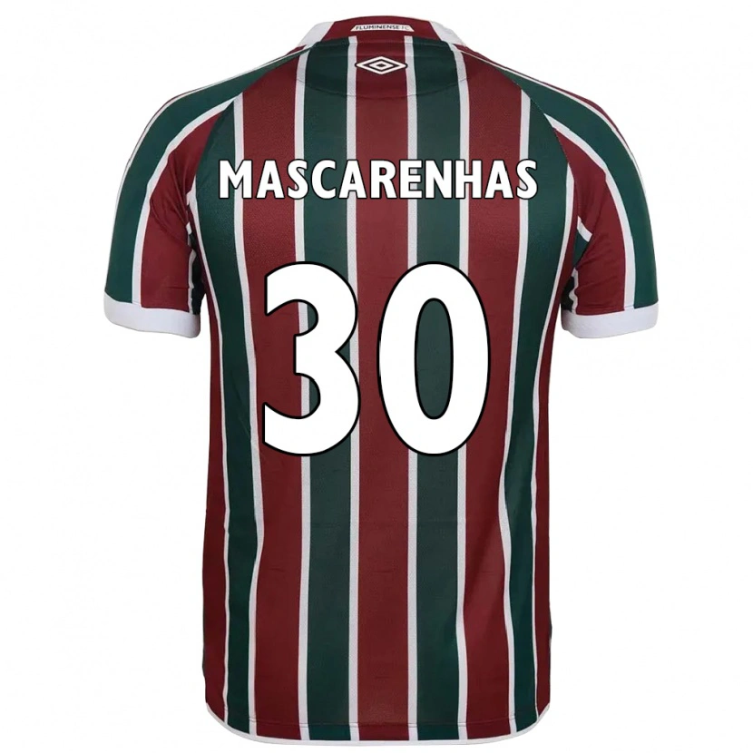 Danxen Men Matheus Mascarenhas #30 Green Maroon White Home Jersey 2025/26 T-Shirt