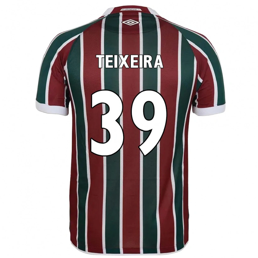 Danxen Men Gabriel Teixeira #39 Green Maroon White Home Jersey 2025/26 T-Shirt