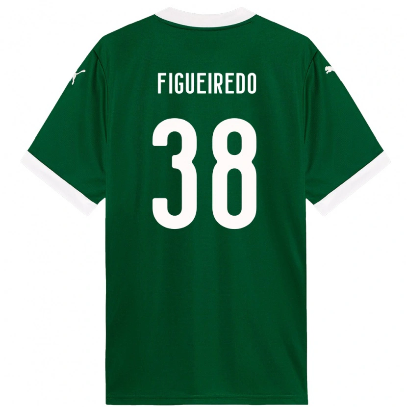 Danxen Men Figueiredo #38 Green White Home Jersey 2025/26 T-Shirt