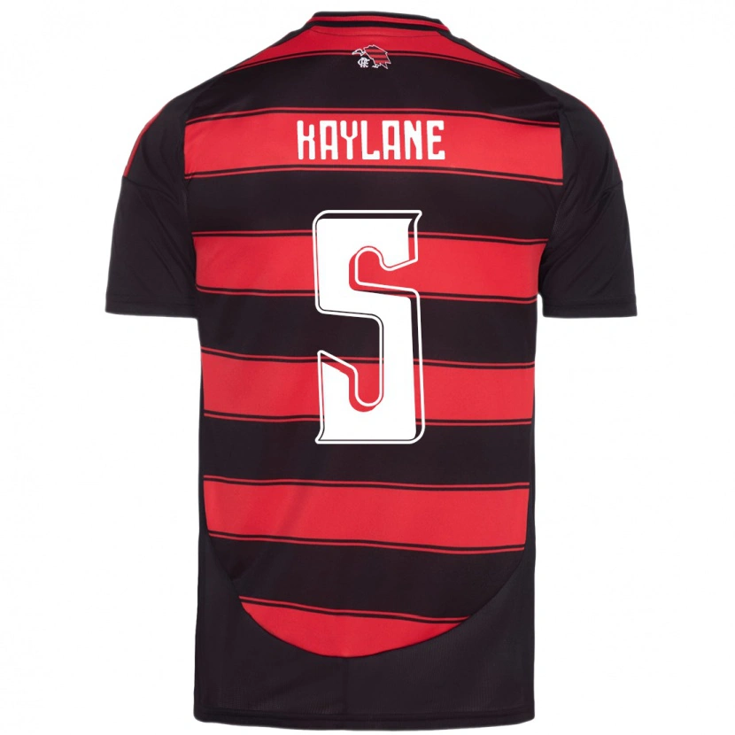 Danxen Men Kaylane #5 Red Black Home Jersey 2025/26 T-Shirt