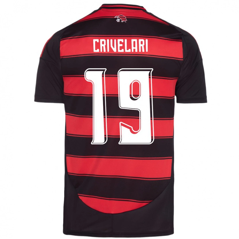 Danxen Men Crivelari #19 Red Black Home Jersey 2025/26 T-Shirt