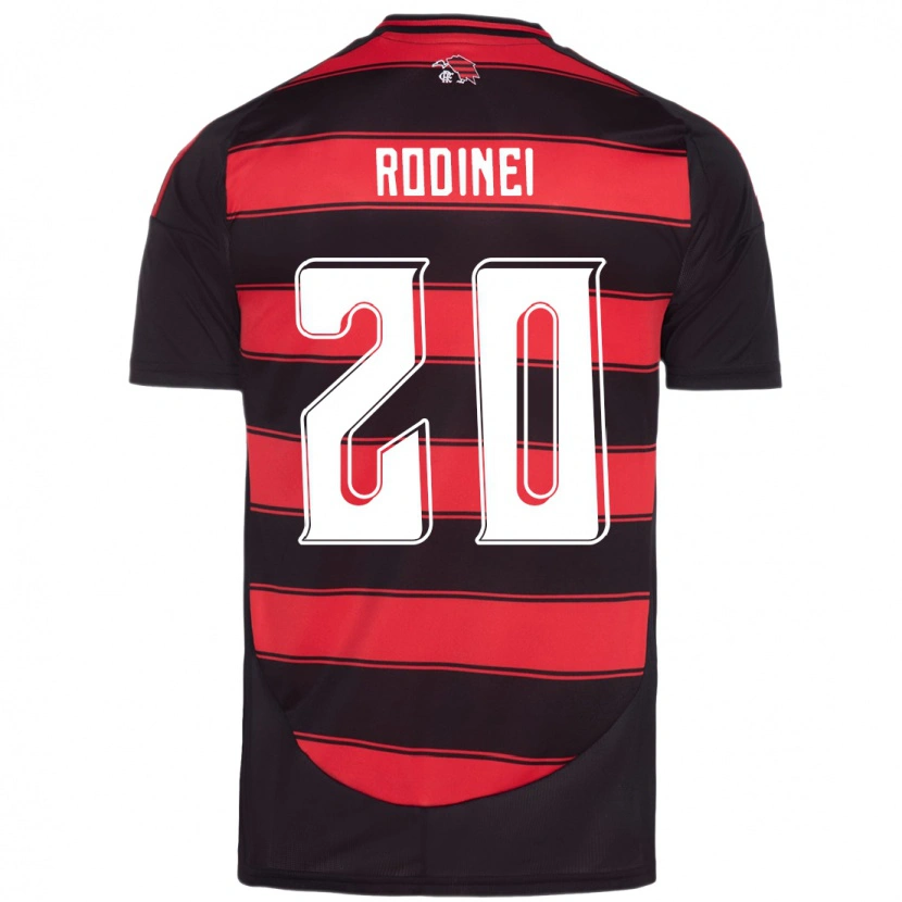 Danxen Men Rodinei #20 Red Black Home Jersey 2025/26 T-Shirt