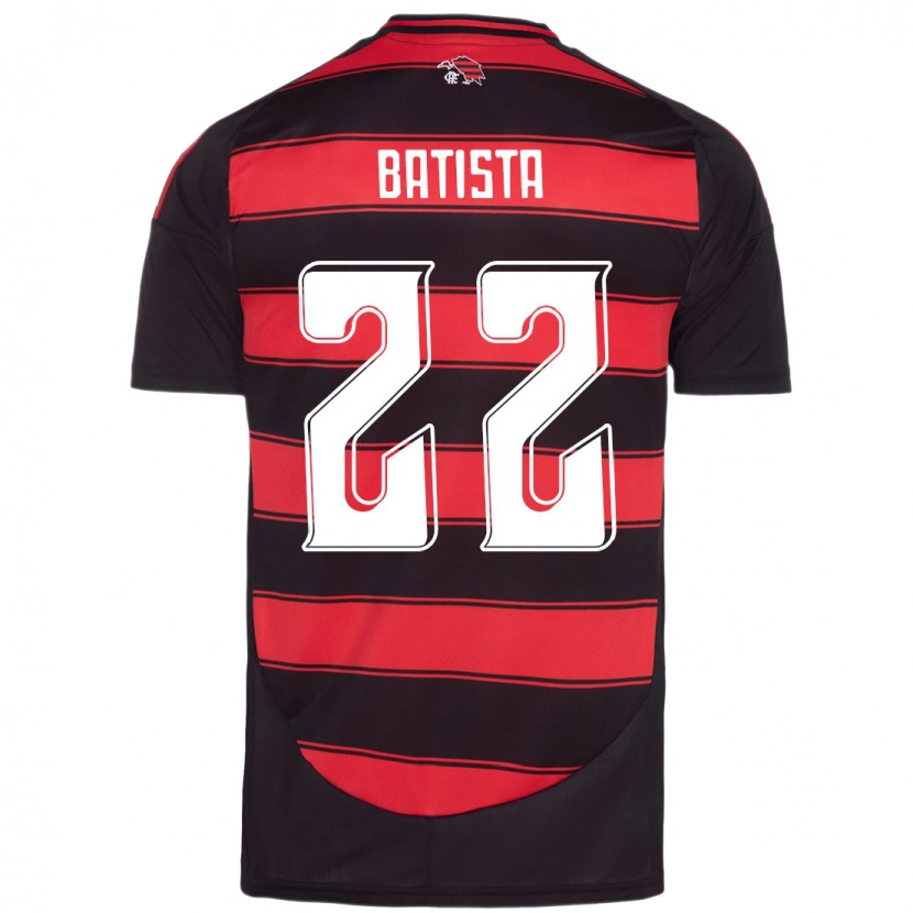 Danxen Men Gabriel Batista #22 Red Black Home Jersey 2025/26 T-Shirt