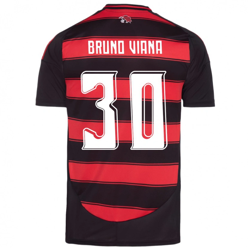 Danxen Men Bruno Viana #30 Red Black Home Jersey 2025/26 T-Shirt