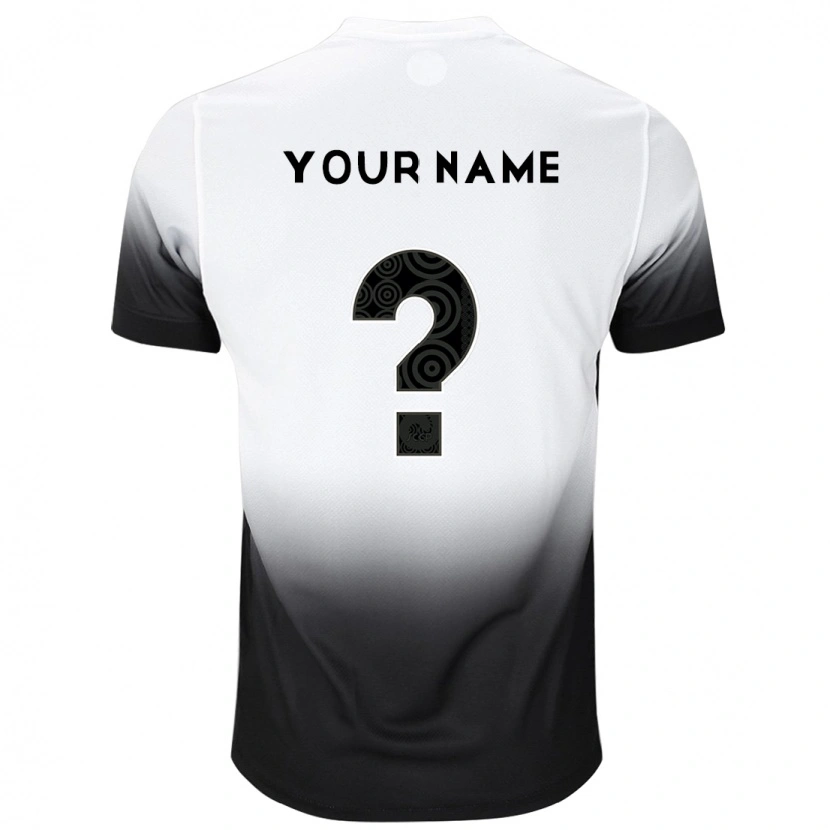 Danxen Men Your Name #0 White Black Home Jersey 2025/26 T-Shirt