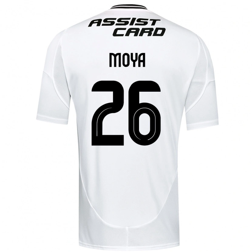 Danxen Men Matías Moya #26 Black White Yellow Home Jersey 2025/26 T-Shirt