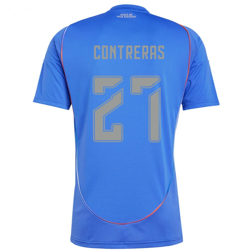 Danxen Men Rodrigo Contreras #27 Sky Blue Home Jersey 2025/26 T-Shirt