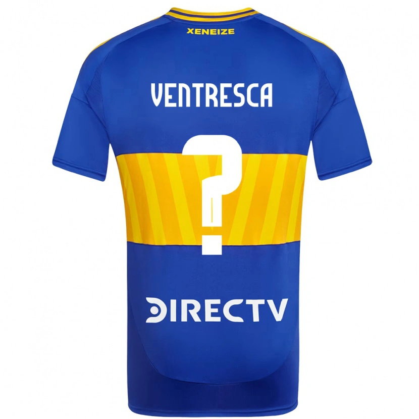 Danxen Men Fabricio Ventresca #0 Royal Blue Yellow Home Jersey 2025/26 T-Shirt