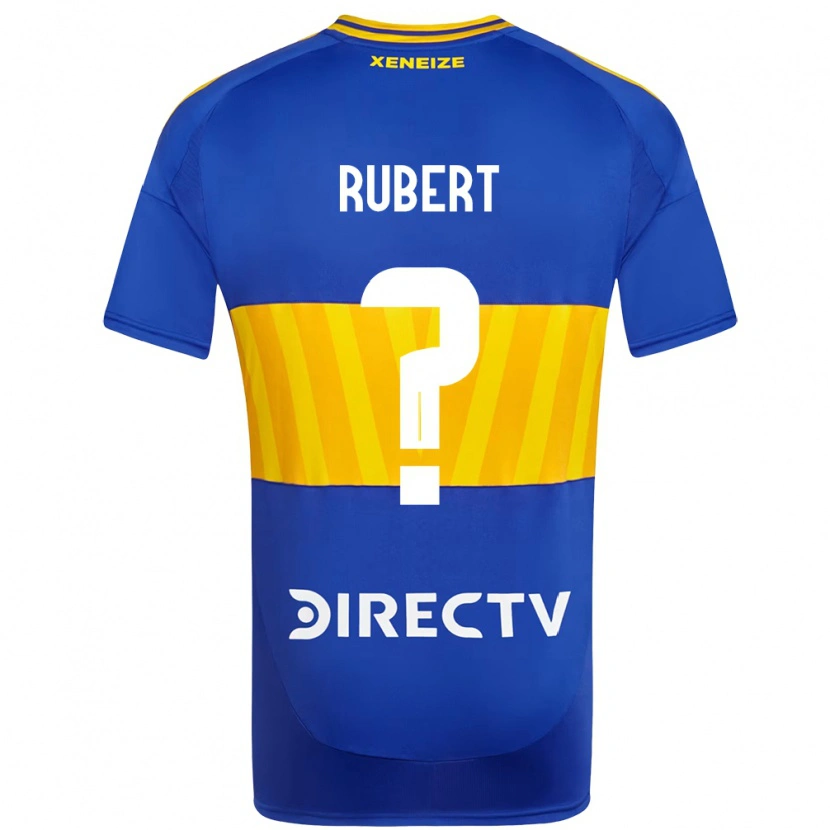 Danxen Men Gonzalo Rubert #0 Royal Blue Yellow Home Jersey 2025/26 T-Shirt