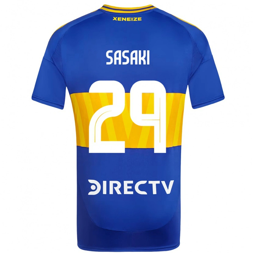 Danxen Men Yuria Sasaki #29 Royal Blue Yellow Home Jersey 2025/26 T-Shirt