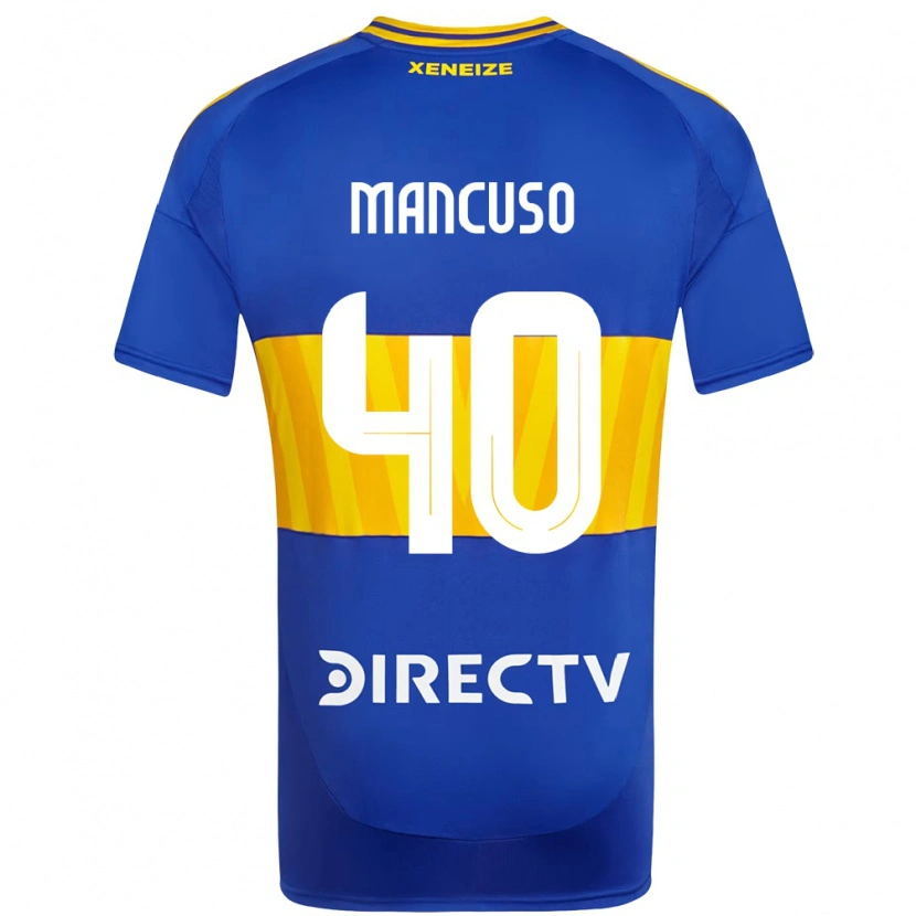 Danxen Men Eros Mancuso #40 Royal Blue Yellow Home Jersey 2025/26 T-Shirt