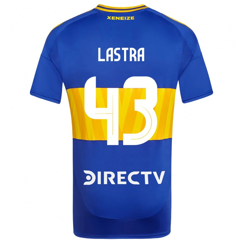 Danxen Men Agustin Lastra #43 Royal Blue Yellow Home Jersey 2025/26 T-Shirt