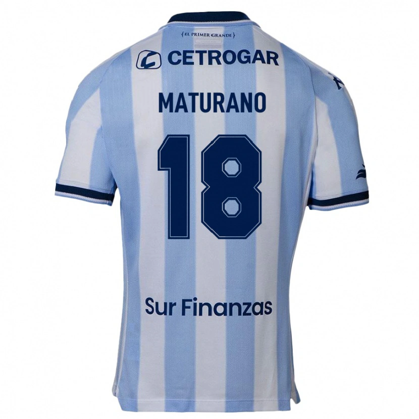 Danxen Men Agustina Maturano #18 Sky Blue Home Jersey 2025/26 T-Shirt