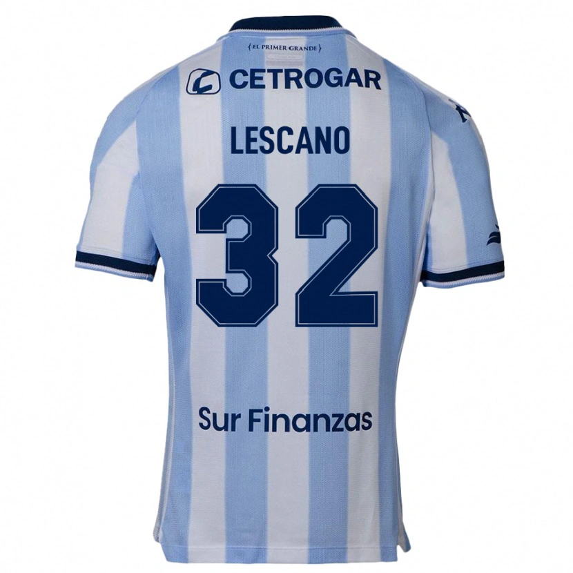 Danxen Men Macarena Lescano #32 Sky Blue Home Jersey 2025/26 T-Shirt