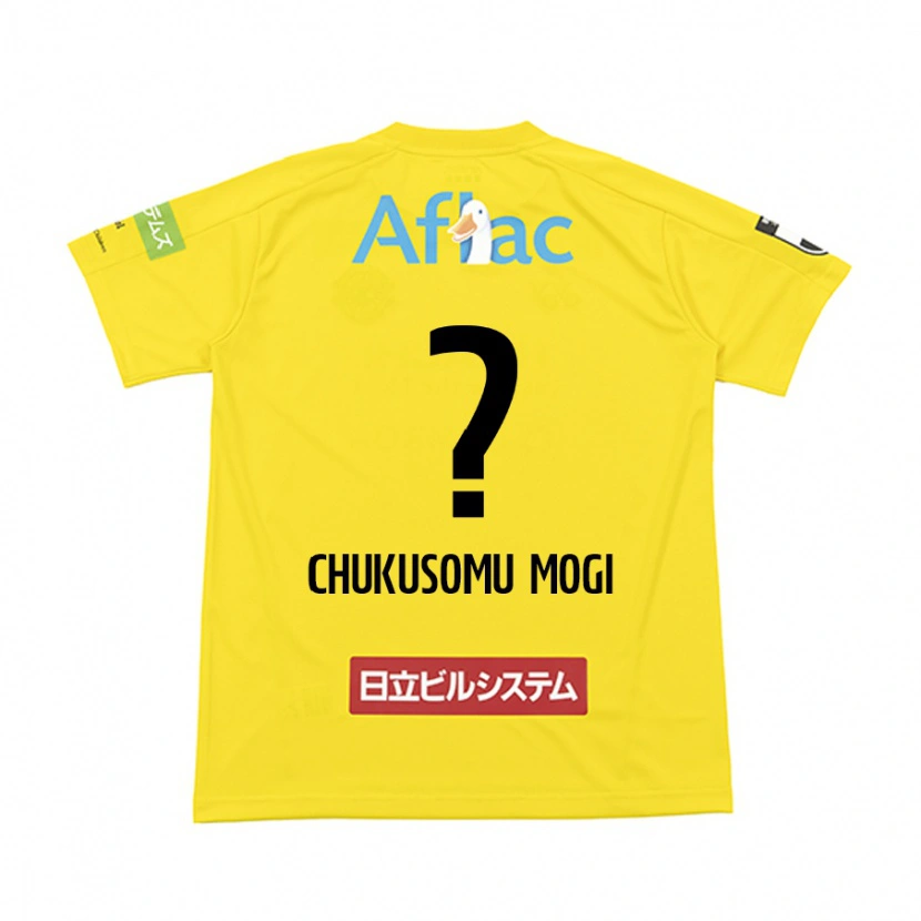 Danxen Men Yuto Chukusomu Mogi #0 Black Yellow Home Jersey 2025/26 T-Shirt