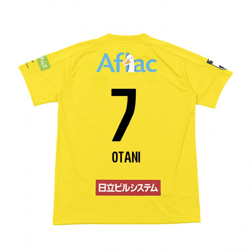 Danxen Men Hidekazu Otani #7 Black Yellow Home Jersey 2025/26 T-Shirt