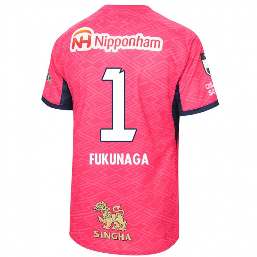 Danxen Men Erika Fukunaga #1 Sakura Pink White Home Jersey 2025/26 T-Shirt