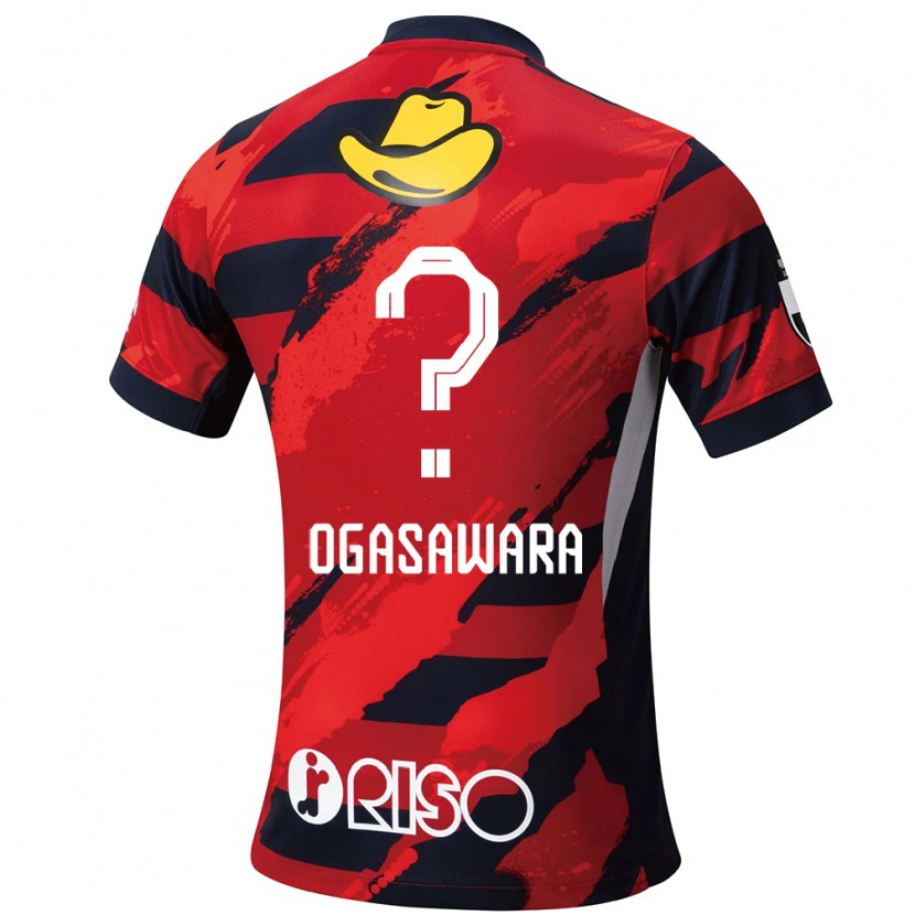 Danxen Men Hiro Ogasawara #0 Red Black Home Jersey 2025/26 T-Shirt