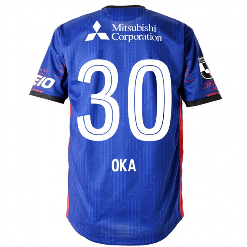 Danxen Men Teppei Oka #30 Royal Blue White Home Jersey 2025/26 T-Shirt