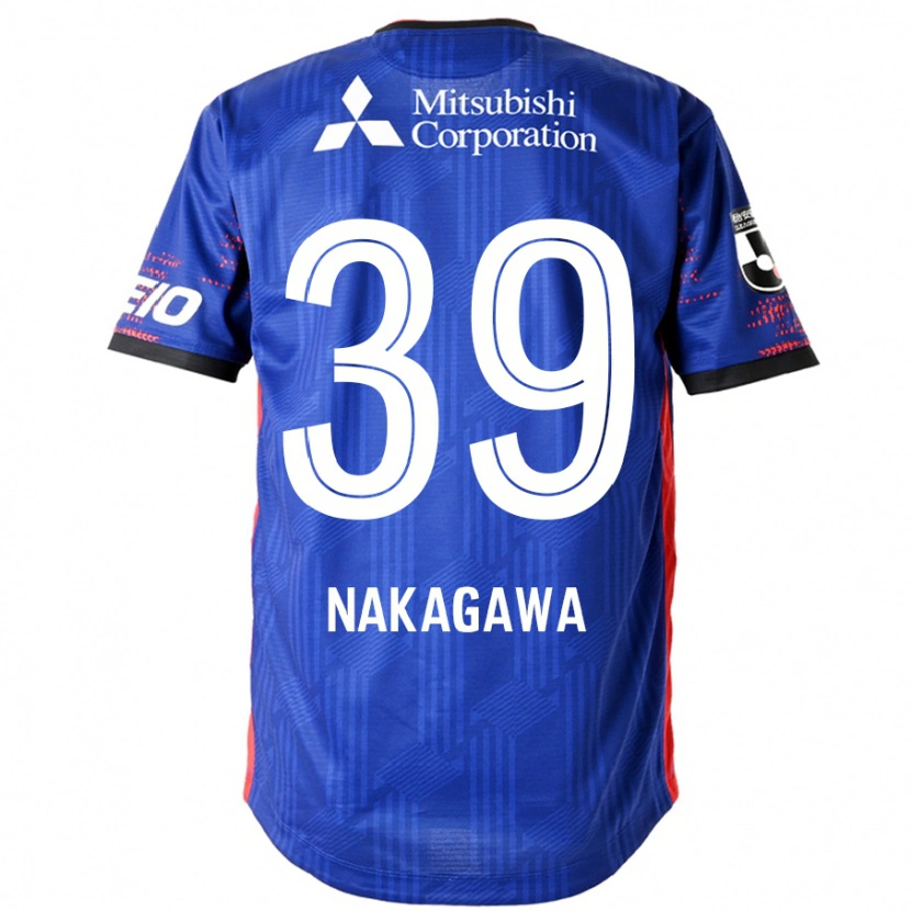 Danxen Men Teruhito Nakagawa #39 Royal Blue White Home Jersey 2025/26 T-Shirt