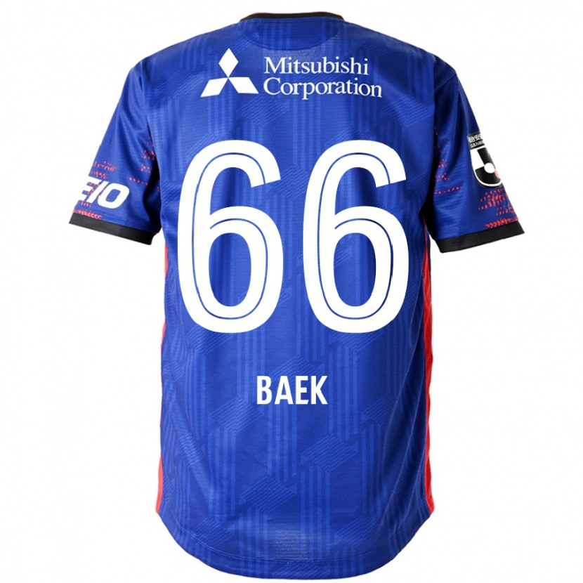 Danxen Men In-Hwan Baek #66 Royal Blue White Home Jersey 2025/26 T-Shirt