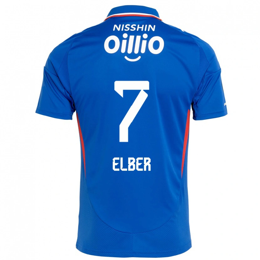 Danxen Men Élber #7 Royal Blue White Home Jersey 2025/26 T-Shirt