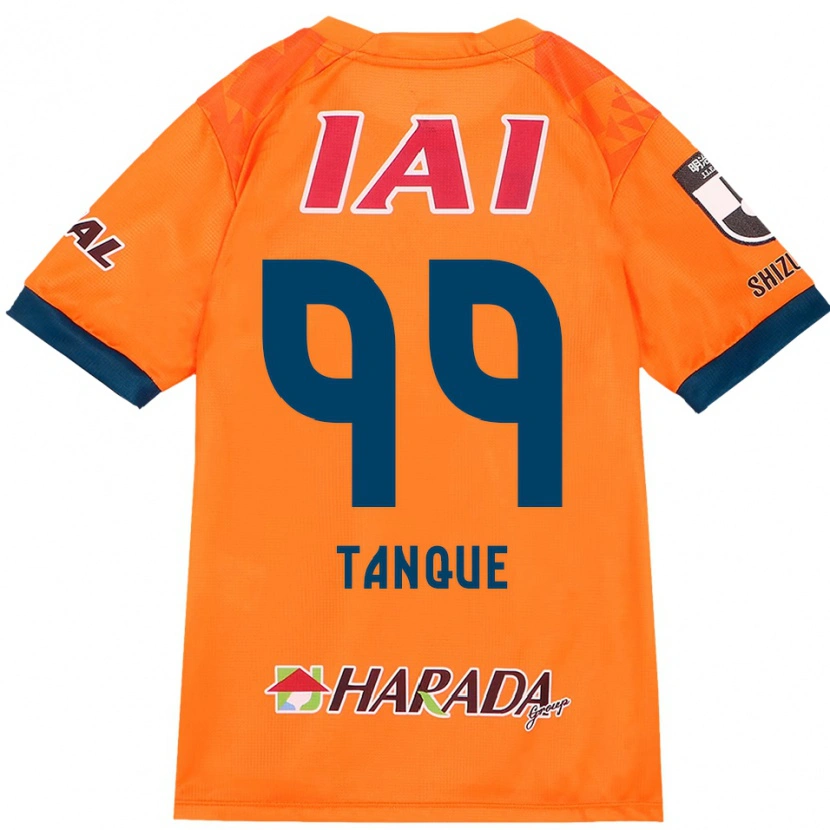 Danxen Men Douglas Tanque #99 Orange Red Home Jersey 2025/26 T-Shirt