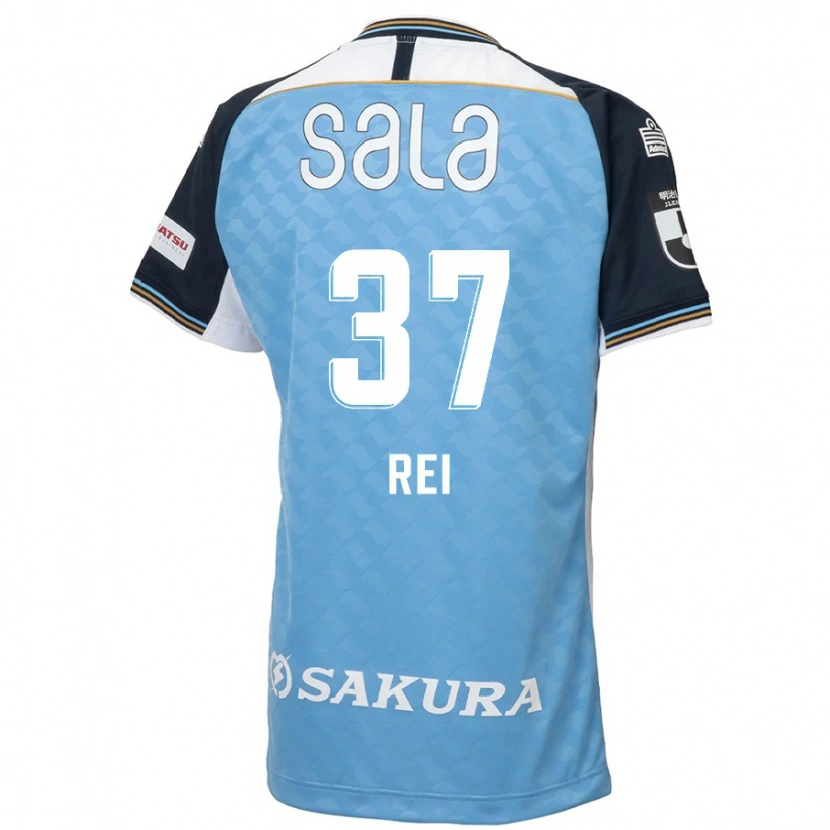 Danxen Men Rei Hirakawa #37 Sky Blue Black Home Jersey 2025/26 T-Shirt