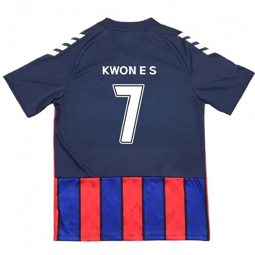 Danxen Men Kwon Eun-Som #7 Royal Blue Red Home Jersey 2025/26 T-Shirt