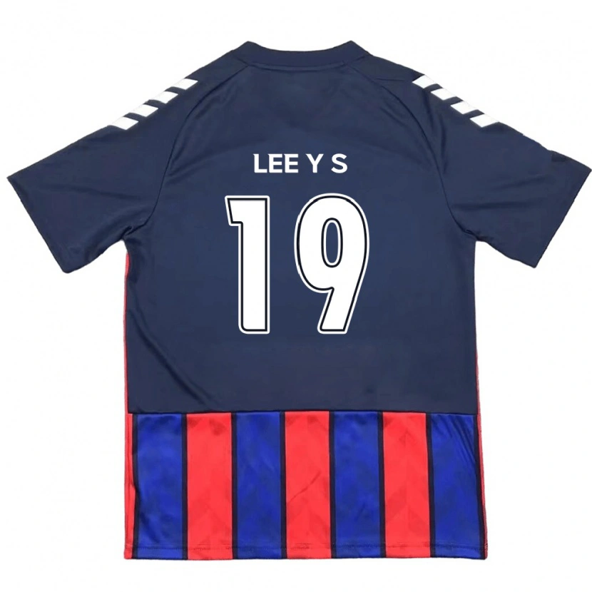 Danxen Men Lee Young-Seo #19 Royal Blue Red Home Jersey 2025/26 T-Shirt