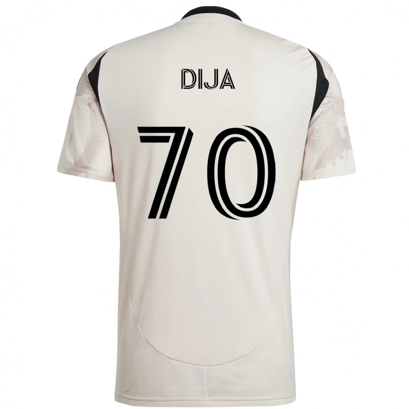 Danxen Men Dija #70 Beige Black Away Jersey 2025/26 T-Shirt