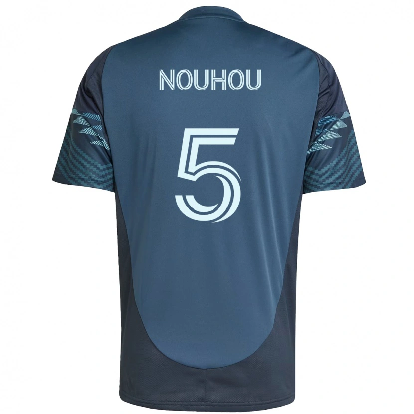 Danxen Men Nouhou #5 Light Blue Away Jersey 2025/26 T-Shirt