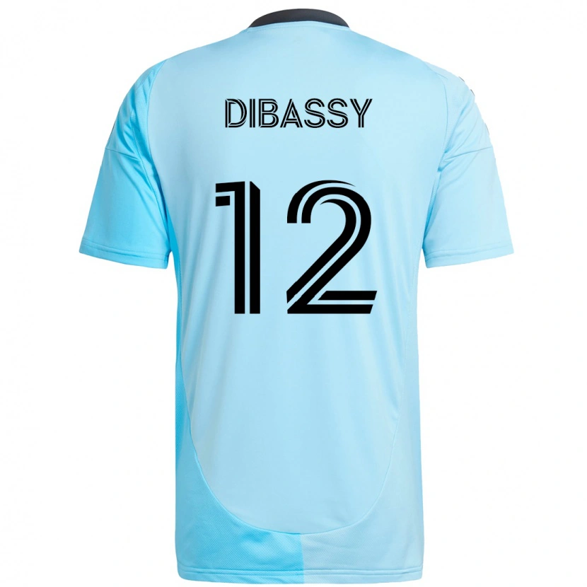 Danxen Men Bakaye Dibassy #12 Sky Blue Away Jersey 2025/26 T-Shirt