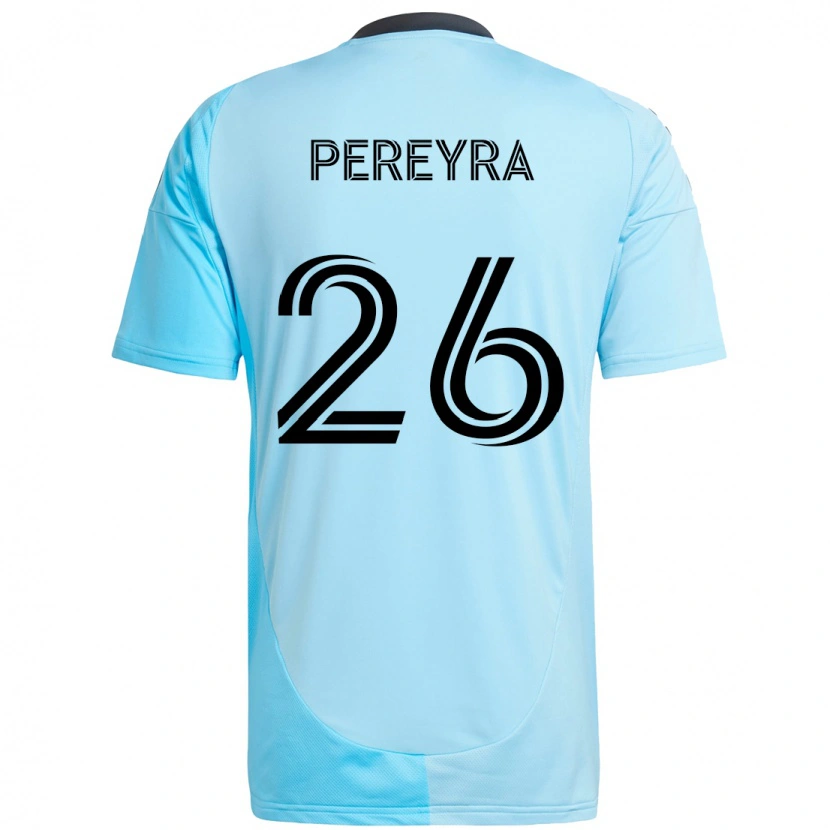 Danxen Men Joaquín Pereyra #26 Sky Blue Away Jersey 2025/26 T-Shirt