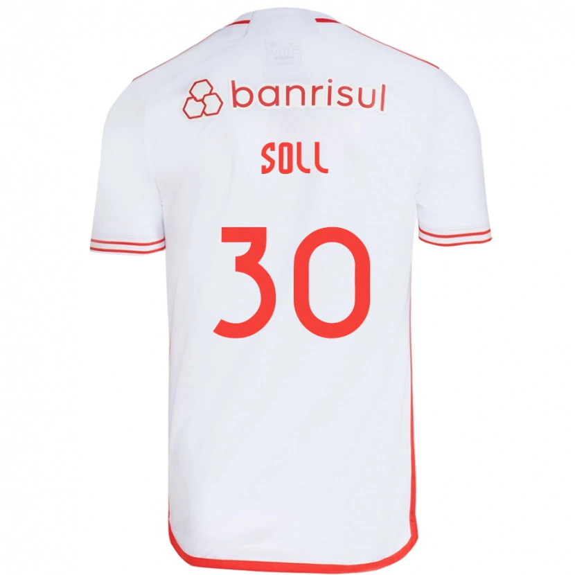 Danxen Men Soll #30 White Red Away Jersey 2025/26 T-Shirt